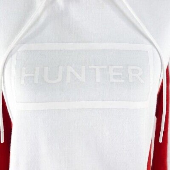 (B52) Hunter For Target White & Red Hoodie Pullover, Size Medium - Picture 7 of 14